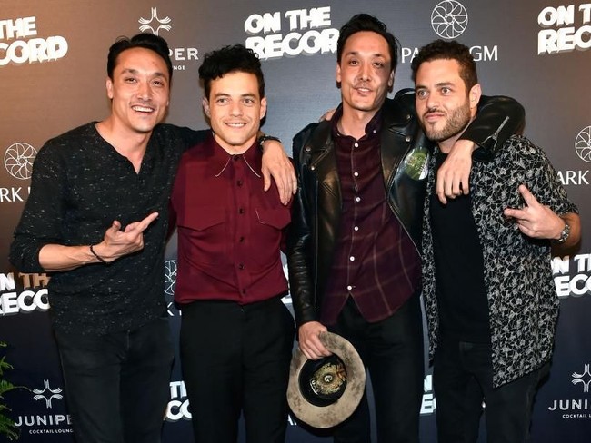 Rami Malek ternyata punya saudara kembar bernama Sami Malek (pojok kanan). Sami, yang usianya empat menit lebih muda dari Rami, berprofesi sebagai dokter. (Foto: Getty Images)