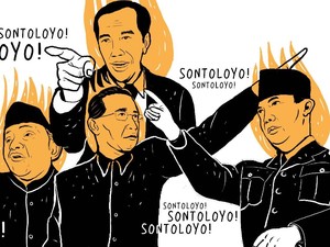 Sontoloyo, Dulu Menteri Kini Politisi