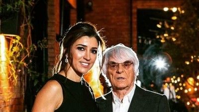 Potret Istri Cantik Bos F1 yang 40 Tahun Lebih Muda dari Suami