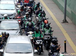 Ojek Online Kecewa Berkendara Pakai GPS Bisa Dibui
