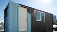 Katz Box yang berpusat di Ohio ini mempunyai tujuan untuk mengurangi dampak lingkungan perumahan melalui kontainer yang didaur ulang. Tobias Katz/inhabitat.com