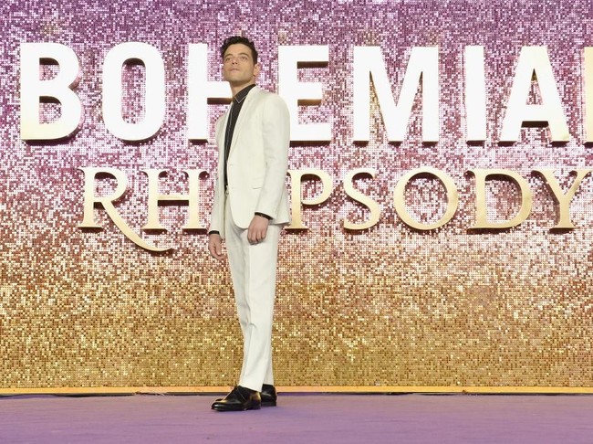 Inilah Rami Malek, aktor yang mendapat mandat untuk memerankan ikon musik Freddie Mercury di film Bohemian Rhapsody. Film biografi tersebut mengangkat kehidupan Freddie sebagai vokalis band legendaris Queen. (Foto: Getty Images)
