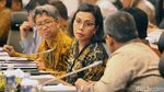 Tampil Berbatik, Sri Mulyani Turun Tangan Bahas Dana Desa di DPR