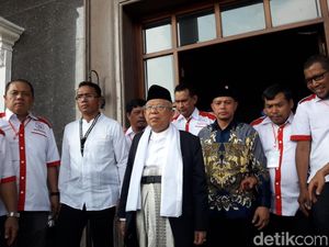 Ditemani Menaker, Maruf Amin Hadiri Deklarasi Dukungan Buruh Migran