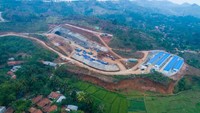 Sedangkan pada tunnel 8, konstruksi sudah berlangsung dengan ekskavasi tunnel sedalam 30,4 m. Pool/PT Wijaya Karya (Persero) Tbk.