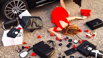 Kalau ini adalah selebgram Rusia yang baru-baru ini ikut serta. Foto: Instagram