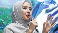 Laudya menceritakan pengalaman serunya kala menjalani syuting film Ambu di desa Adat Baduy. Pool/Ismail/detikFoto.