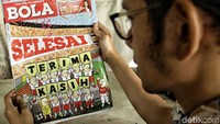 Cover edisi terakhir berjudul Selesai Terima Kasih.