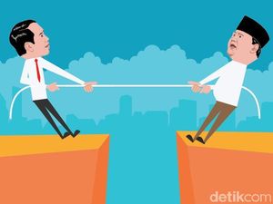 Survei Update: Jokowi Vs Prabowo di 3 Survei Terakhir