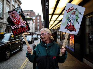 Demo Warga Dunia Tuntut Keadilan untuk Jamal Kashoggi