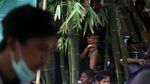 Melihat Momen Keseruan Saat Menteri Airlangga Sebar Apem