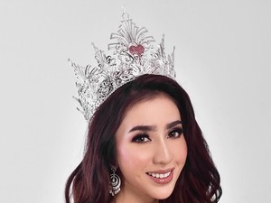 Potret Cantik Nadia Purwoko, Juara 3 Miss Grand International 2018