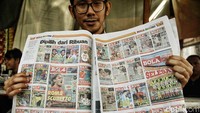 Cover dari edisi-edisi sebelumnya juga ditampilkan.