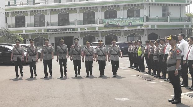 Kapolres Jaksel Lantik Pejabat Baru, 2 Kasat dan 2 Kapolsek Diganti