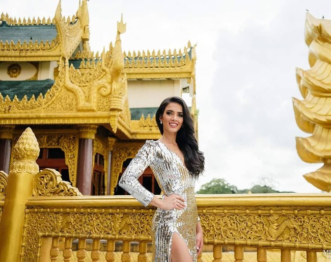 Juara Miss Grand International 2018 dengan tinggi 175 cm ini juga memiliki restoran yang meraih penghargaan bintang Michelin. Bahkan dia menjadi wanita pertama di Paraguay yang memenangkan penghargaan Michelin. Foto: Instagram @missgrandparaguay