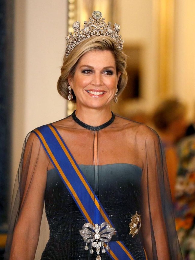 Wanita dengan nama asli Maxima Zorreguieta Cerruti menjadi ratu pada 2013 silam setelah sang suami naik tahta jadi raja. Ia adalah wanita asal Argentina.  Foto: dok. Getty Images