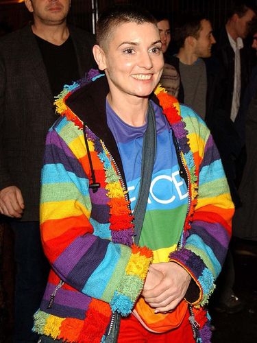 Sinead O'Connor DUBLIN, IRELAND - MARCH 3: Irish singer Sinead O'Connor attends the Irish Meteor Awards aftershow party at Renards nightclub March 3, 2003 in Dublin, Ireland. (Photo by Getty Images)