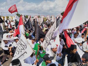Aksi Bela Tauhid, Umat Islam Ciamis Istigosah di Jalanan