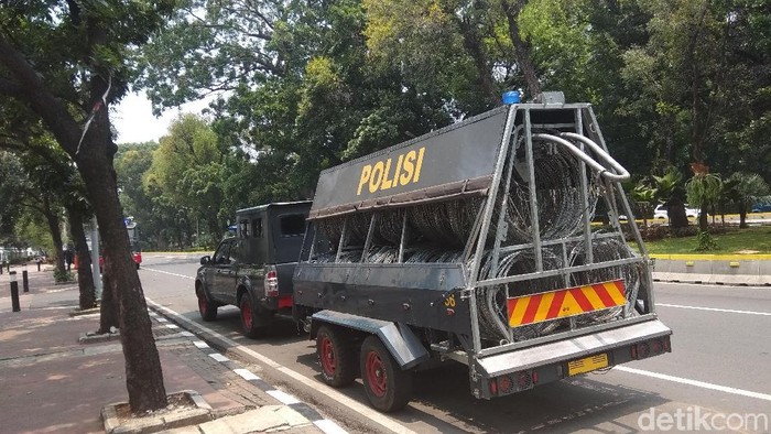 Jelang Aksi Bela Tauhid, Penjagaan di Kemenko Polhukam Diperketat