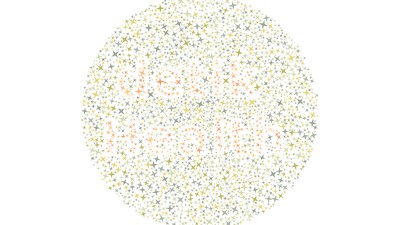 Tes Buta Warna, Kamu Bisa Melihat Kata Tersembunyi di Gambar Ini?