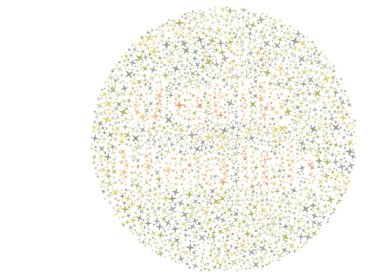 Tes Buta Warna, Kamu Bisa Melihat Kata Tersembunyi di Gambar Ini?
