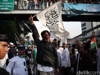 Potret Aksi Bela Tauhid di Jakarta