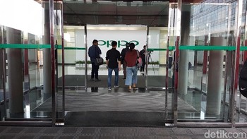 Pabrik OPPO, yang bernama resmi OPPO Industrial Park, ini terletak di Dongguan, Guangdong, China. (Foto: detikINET/Kris Fathoni)