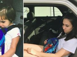 Foto Lucu Kala Mengulang Momen Masa Kecil