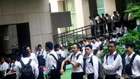 Sejumlah peserta tes pun telah berkumpul di Wali Kota Jakarta Selatan, Jumat (26/10/2018).