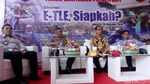 Diskusi Sistem Tilang E-TLE di Polda Metro Jaya