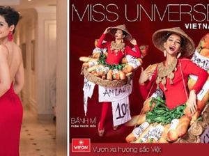Kostum Tema Banh Mi yang Dipakai Miss Universe Vietnam Curi Perhatian