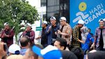 Gaya Kece Sri Mulyani Dance Korea di Hari Oeang ke-72