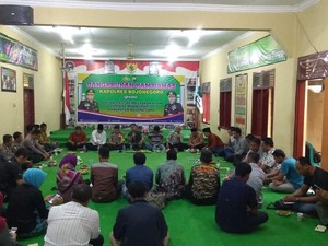 Diskusi Bareng MUI, Polisi-TNI Bojonegoro: Jangan Terpancing Isu SARA