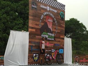 Atlet Nasional dan Ratusan Pesepeda Ikuti JPM Trail MTB Race