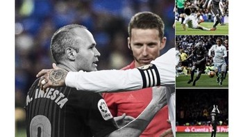 Iniesta pun sekarang juga sudah tidak di Barcelona, tapi di Vissel Kobe. Foto: Istimewa