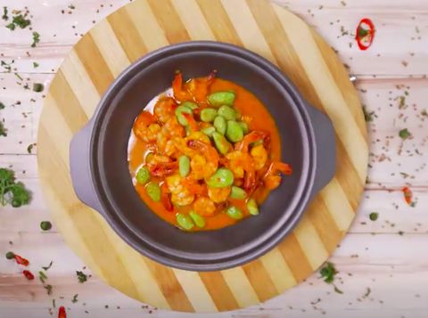 Resep Sambal Kuah Udang Pete