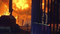 Dilansir BBC, Minggu (28/10/2018), salah satu saksi mata mengatakan bagian baling-baling helikopter tidak berfungsi.  (Foto: dok. Liam Hopkin / @hopkin_liam)