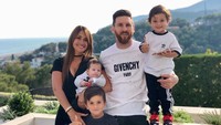 Antonella Roccuzzo dan Messi sudah saling suka sejak mereka kecil. Foto: Dok. Getty Images, Instagram