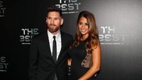 Namun karier sepak bola Messi memaksa dirinya dan Antonella Roccuzzo harus terpisah. Foto: Dok. Getty Images, Instagram