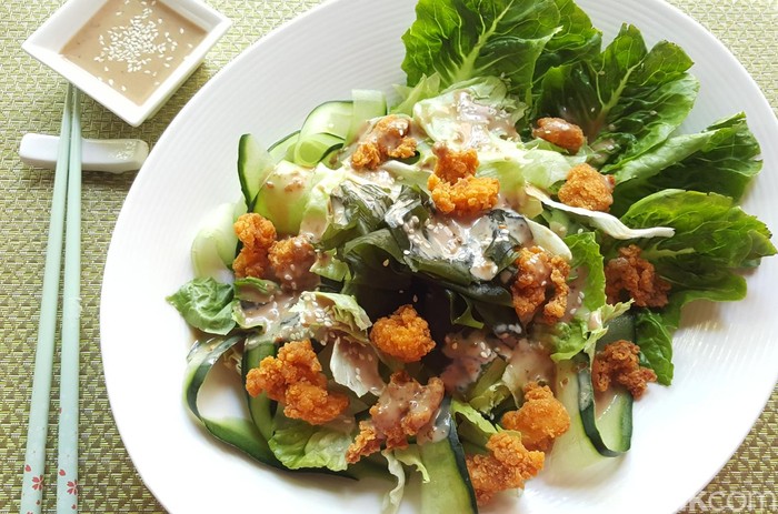  Resep  Salad  Salad  Lettuce Rumput Laut Pok Pok