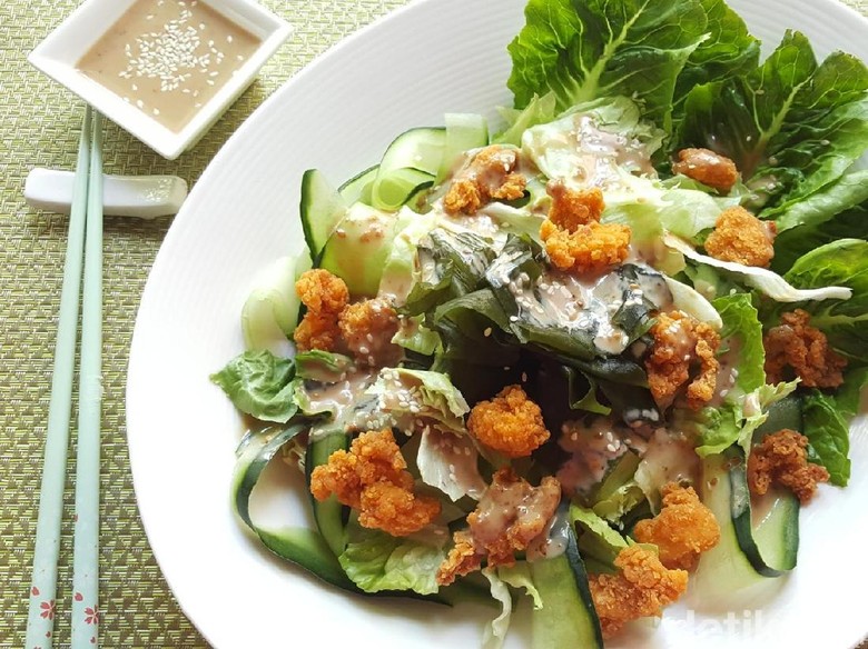 Resep Salad : Salad Lettuce Rumput Laut Pok Pok Resep Salad : Salad Lettuce Rumput Laut Pok Pok