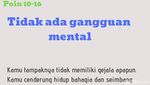Adakah Gangguan Mental pada Dirimu? Jawab Soal-soal Ini untuk Mengetahuinya