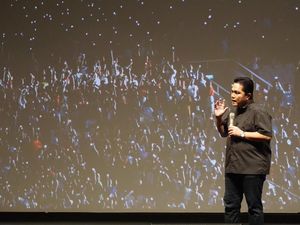 Erick Thohir Sumbang Rp 200 Juta ke Sulteng, Sandi Tak Sebut Nominal
