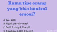 Poin untuk pilihan A=4; B=3; C=1; D=2. (Foto: detikHealth)