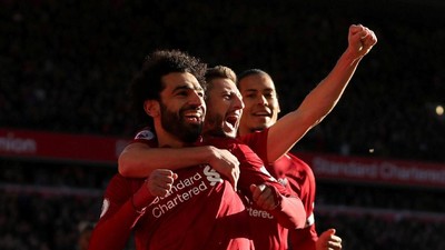 SMS Antar Liverpool ke Puncak Klasemen Liga Inggris