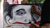 Para pelukis ini mengikuti acara bertemakan Jejak Pahlawan Dalam Goresan Perupa.