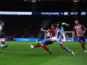 Hasil Liga Spanyol: Atasi Sociedad, Atletico Puncaki Klasemen