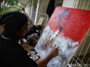 Aksi Perupa di Hari Sumpah Pemuda