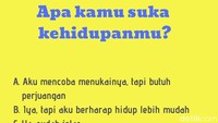 Poin untuk pilihan A=4; B=2; C=1; D=3. (Foto: detikHealth)