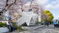 Taman bermain ini berada di Taman Sumida, Asakusa, Tokyo, Jepang. Biasanya para orangtua mengajak anaknya kesini untuk menonton buka sakura bermekaran. Istimewa/Boredpanda.
